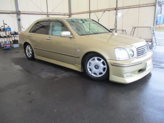 2002 Toyota Progres NC250 - photo 1 2002 Toyota Progres NC250 Gold Sedan for sale, Japanese used car export - photo 1 of 17 | GULJI TRADERS