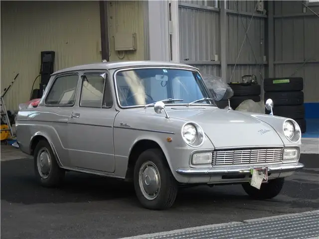 1966 Toyota Publica Coupe Deluxe Gray Sedan for sale, Japanese used car export | GULJI TRADERS