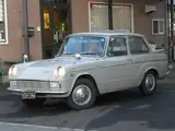 1966 Toyota Publica Coupe Deluxe Gray Sedan for sale, Japanese used car export - photo 1 of 21 | GULJI TRADERS
