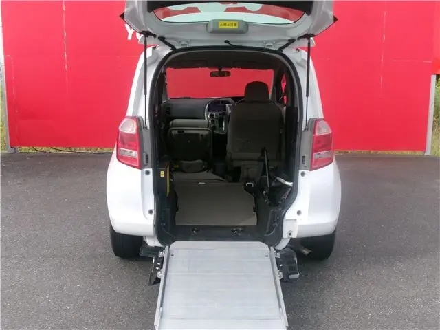 2008 Toyota Ractis 1.5G Welcab vehicle, wheelchair accessible vehicle, ramp type 2 - photo 1 2008 Toyota Ractis 1.5G Welcab vehicle, wheelchair accessible vehicle, ramp type 2 Pearl Van for sale, Japanese used car export - photo 1 of 9 | GULJI TRADERS