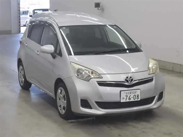 2011 Toyota Ractis X Wheelchair user Silver Van for sale, Japanese used car export - photo 1 of 10 | GULJI TRADERS