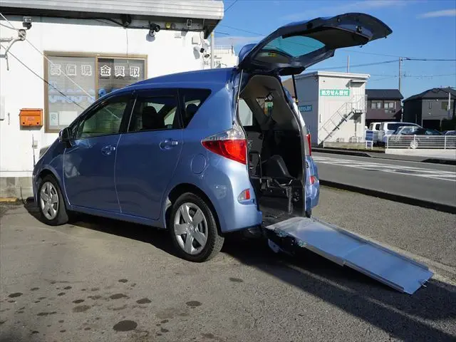 2012 Toyota Ractis Blue Van for sale, Japanese used car export | GULJI TRADERS