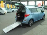 2014 Toyota Ractis Wheelchair-accessible vehicle type I ★ Tax-exempt vehicle Blue Van for sale, Japanese used car export - photo 3 of 35 | GULJI TRADERS