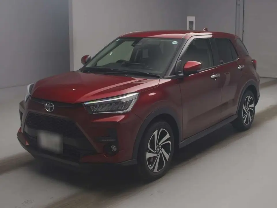 2026 Toyota Raize Z 4WD Red SUV for sale, Japanese used car export - photo 1 of 2 | GULJI TRADERS