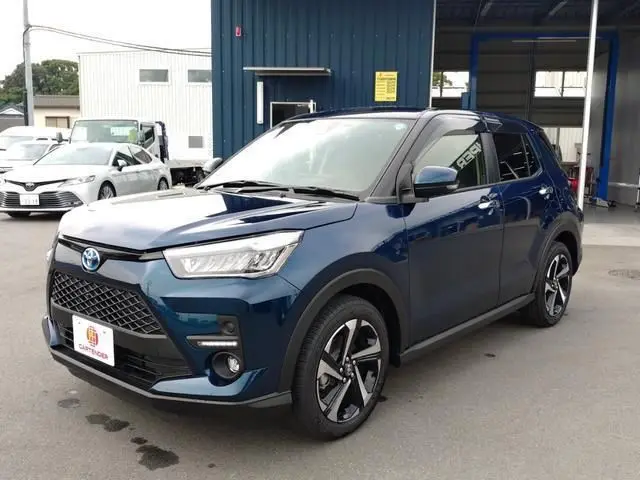 2026 Toyota Raize Z Blue SUV for sale, Japanese used car export - photo 1 of 9 | GULJI TRADERS