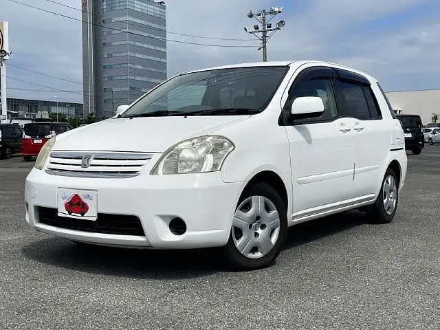 2004 Toyota Raum CPk White Sedan for sale, Japanese used car export | GULJI TRADERS