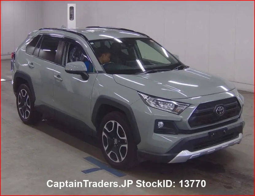 2020 Toyota Rav4 Green SUV for sale, Japanese used car export - photo 1 of 15 | GULJI TRADERS