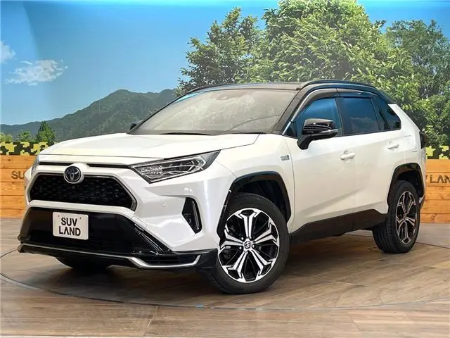 2021 Toyota RAV4 Phv Black Tone Pearl SUV for sale, Japanese used car export - photo 1 of 30 | GULJI TRADERS