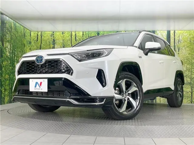 2021 Toyota RAV4 Phv G Z - photo 1 2021 Toyota RAV4 Phv G Z Pearl SUV for sale, Japanese used car export - photo 1 of 30 | GULJI TRADERS