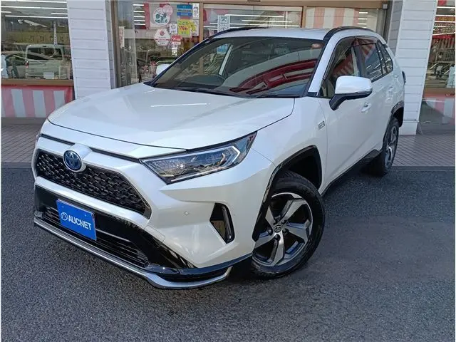 2021 Toyota RAV4 Phv G Z4WD - photo 1 2021 Toyota RAV4 Phv G Z4WD Pearl SUV for sale, Japanese used car export - photo 1 of 25 | GULJI TRADERS