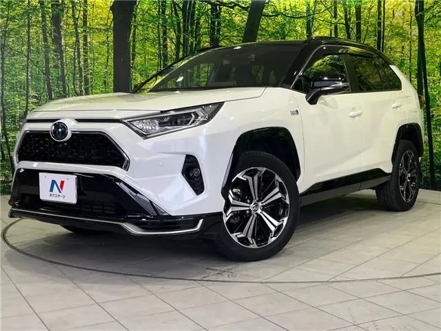 2021 Toyota RAV4 Phv Black Tone Pearl SUV for sale, Japanese used car export - photo 1 of 30 | GULJI TRADERS