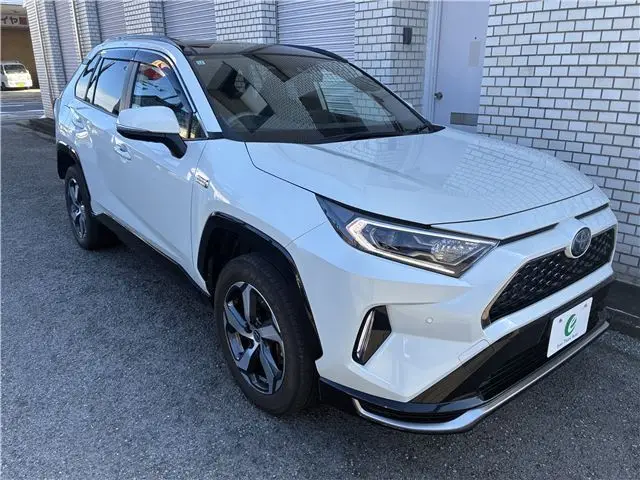 2021 Toyota RAV4 Phv G Z Panoramic Moonroof Pearl SUV for sale, Japanese used car export - photo 1 of 34 | GULJI TRADERS