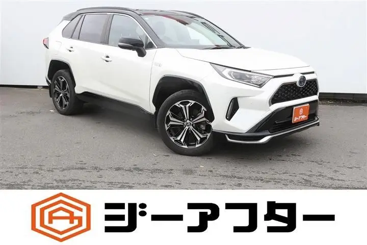 2021 Toyota RAV4 Phv 2.5 BLACK TONE Pearl SUV for sale, Japanese used car export - photo 1 of 30 | GULJI TRADERS