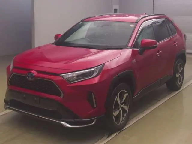 2021 Toyota RAV4 Phv G Z 4WD Red SUV for sale, Japanese used car export - photo 1 of 14 | GULJI TRADERS