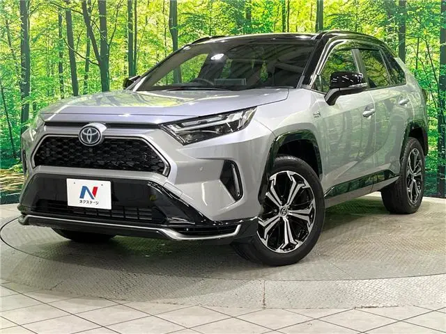 2022 Toyota RAV4 Phv Black Tone - photo 1 2022 Toyota RAV4 Phv Black Tone Silver SUV for sale, Japanese used car export - photo 1 of 30 | GULJI TRADERS