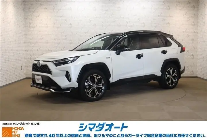 2022 Toyota RAV4 Phv BLACK TONE - photo 1 2022 Toyota RAV4 Phv BLACK TONE Pearl SUV for sale, Japanese used car export - photo 1 of 30 | GULJI TRADERS
