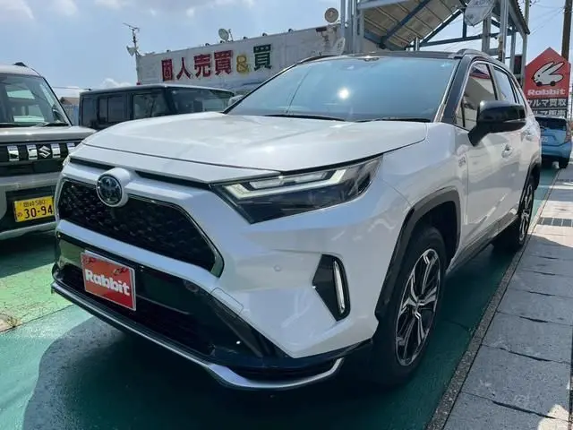 2022 Toyota RAV4 Phv Black Tone - photo 1 2022 Toyota RAV4 Phv Black Tone Black SUV for sale, Japanese used car export - photo 1 of 9 | GULJI TRADERS