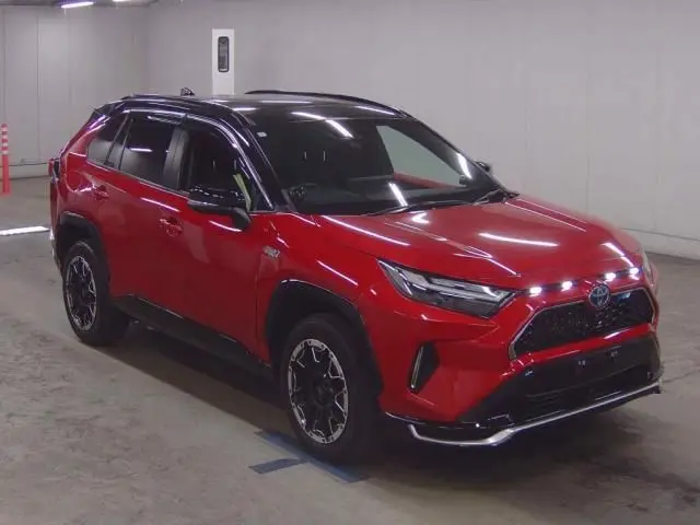 2023 Toyota RAV4 Phv Z 4WD - photo 1 2023 Toyota RAV4 Phv Z 4WD Red SUV for sale, Japanese used car export - photo 1 of 5 | GULJI TRADERS