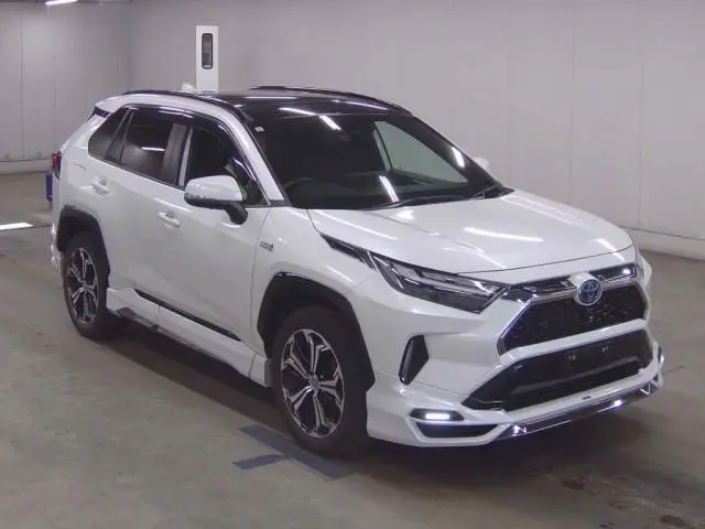 2023 Toyota RAV4 Phv Z Pearl SUV for sale, Japanese used car export - photo 1 of 6 | GULJI TRADERS