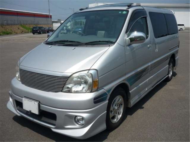 1999 Toyota Regius 3.0 Wind Tourer L Package Silver Van for sale, Japanese used car export | GULJI TRADERS