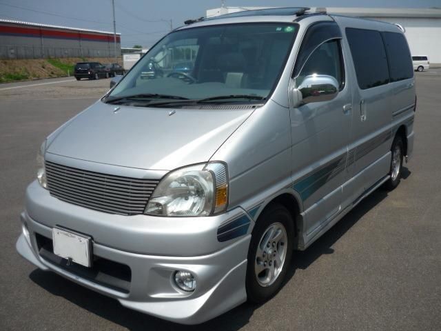 1999 Toyota Regius Windtourer W Sunroof Silver Van for sale, Japanese used car export | GULJI TRADERS