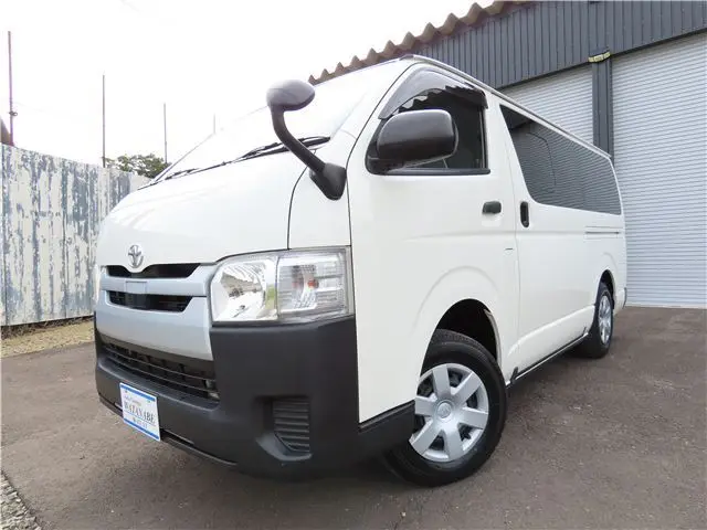 2019 Toyota Regius Ace Van Long DX 4WD - photo 1 2019 Toyota Regius Ace Van Long DX 4WD White Van for sale, Japanese used car export - photo 1 of 51 | GULJI TRADERS