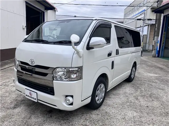 2019 Toyota Regius Ace Van Super GL Dark Prime II Pearl Van for sale, Japanese used car export - photo 1 of 53 | GULJI TRADERS