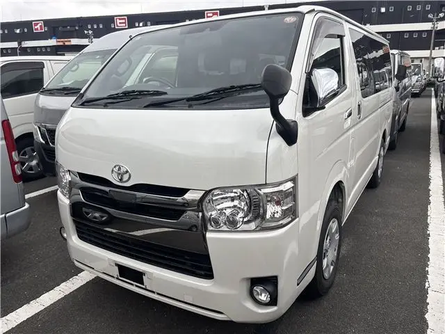 2019 Toyota Regius Ace Van L Super GL Dark 2 4WD - photo 1 2019 Toyota Regius Ace Van L Super GL Dark 2 4WD Pearl Van for sale, Japanese used car export - photo 1 of 11 | GULJI TRADERS
