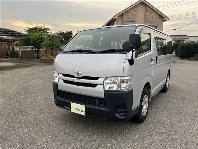 2019 Toyota Regius Ace Van Long DX 4WD Cold Weather Specification 3/6/9-seater Silver Van for sale, Japanese used car export - photo 1 of 62 | GULJI TRADERS