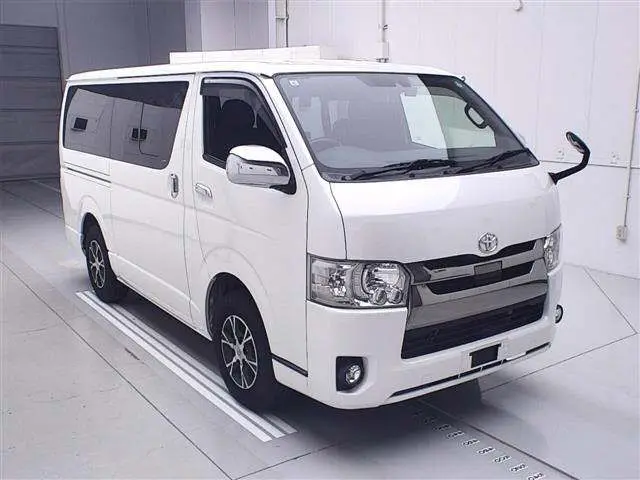 2019 Toyota Regius Ace Van Super GL Dark Prime 2 Pearl Van for sale, Japanese used car export - photo 1 of 11 | GULJI TRADERS