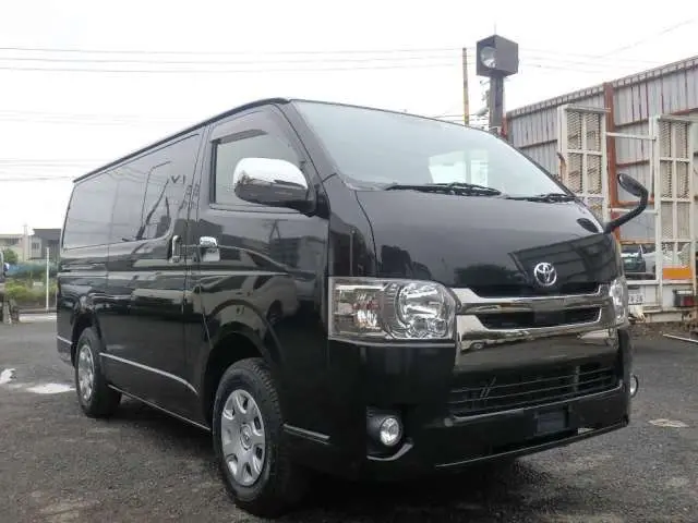 2019 Toyota Regius Ace Van Super GL Dark Prime II Black Van for sale, Japanese used car export - photo 1 of 49 | GULJI TRADERS