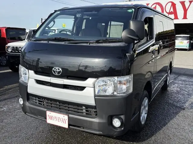 2019 Toyota Regius Ace Van 2.0 DX long body Black Van for sale, Japanese used car export - photo 1 of 20 | GULJI TRADERS
