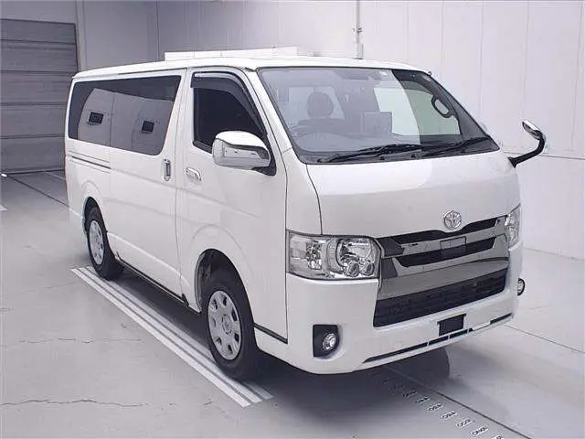 2019 Toyota Regius Ace Van 4WD Super GL Dark Prime 2 Pearl Van for sale, Japanese used car export - photo 1 of 11 | GULJI TRADERS