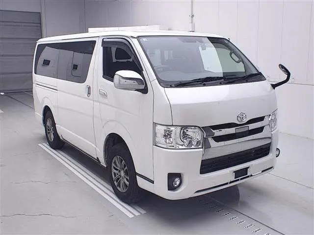 2019 Toyota Regius Ace Van 4WD Super GL Pearl Van for sale, Japanese used car export - photo 1 of 11 | GULJI TRADERS