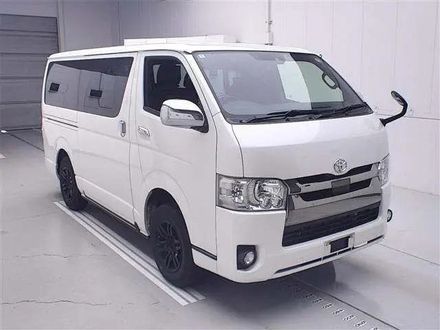 2019 Toyota Regius Ace Van 4WD Super GL Dark Prime 2 - photo 1 2019 Toyota Regius Ace Van 4WD Super GL Dark Prime 2 Pearl Van for sale, Japanese used car export - photo 1 of 11 | GULJI TRADERS