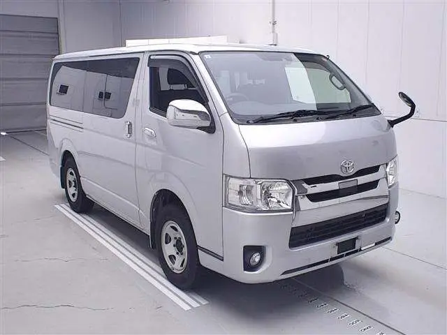 2019 Toyota Regius Ace Van 4WD Super GL Silver Van for sale, Japanese used car export | GULJI TRADERS