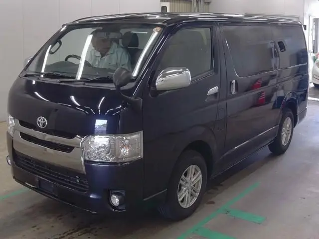 2019 Toyota Regius Ace Van Super GL Dark Prime II - photo 1 2019 Toyota Regius Ace Van Super GL Dark Prime II Black Van for sale, Japanese used car export - photo 1 of 5 | GULJI TRADERS