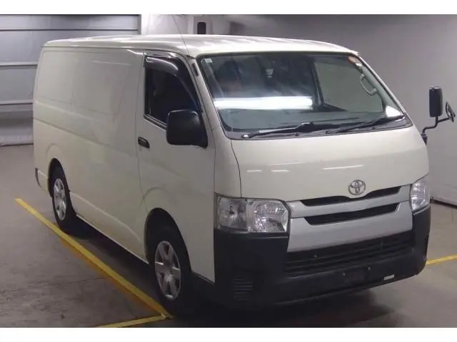 2019 Toyota Regius Ace Van Refrigerated/freezer truck, 4WD - photo 1 2019 Toyota Regius Ace Van Refrigerated/freezer truck, 4WD White Van for sale, Japanese used car export - photo 1 of 4 | GULJI TRADERS