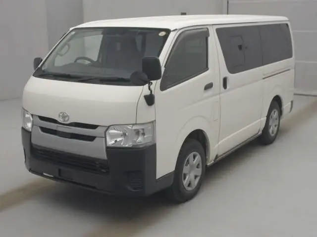 2019 Toyota Regius Ace Van DX 4WD White Van for sale, Japanese used car export - photo 1 of 4 | GULJI TRADERS