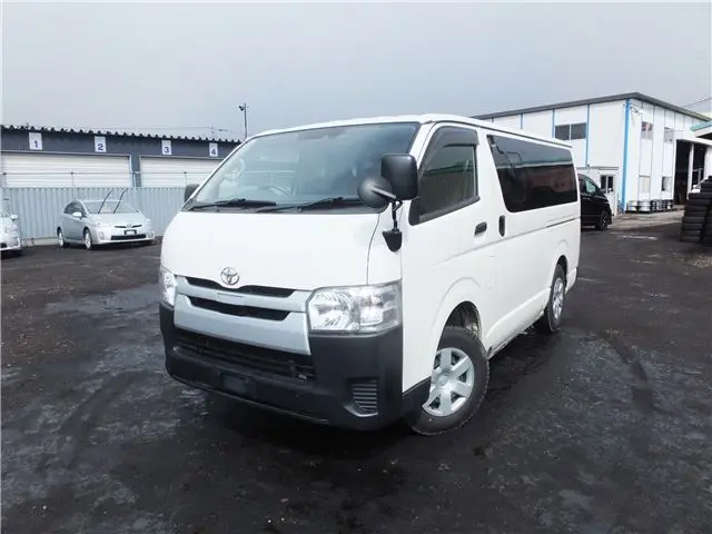 2020 Toyota Regius Ace Van Long DX cold weather specification 3/6-seater - photo 1 2020 Toyota Regius Ace Van Long DX cold weather specification 3/6-seater White Van for sale, Japanese used car export - photo 1 of 31 | GULJI TRADERS