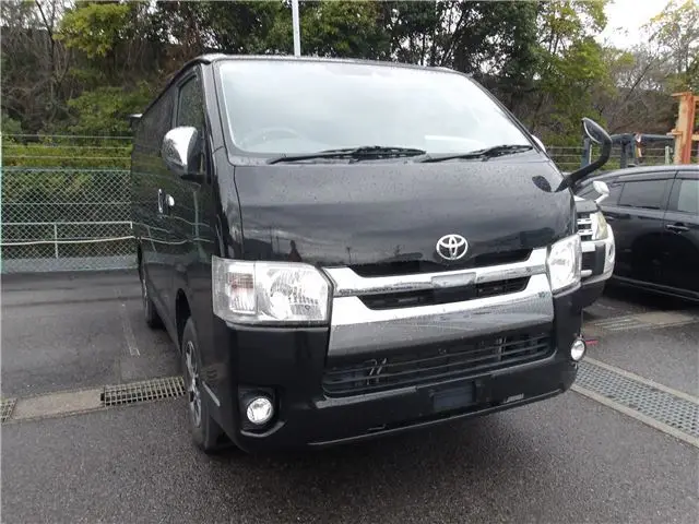 2020 Toyota Regius Ace Van Super GL 4WD Black Van for sale, Japanese used car export | GULJI TRADERS