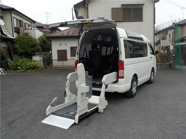 2020 Toyota Regius Ace Van Welcab Type B (for two wheelchairs) - Tax-exempt White Van for sale, Japanese used car export | GULJI TRADERS