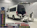 2020 Toyota Regius Ace Van Welfare vehicle, electric lift, 2-car capacity, 10-seater White Van for sale, Japanese used car export - photo 1 of 24 | GULJI TRADERS