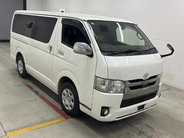 2020 Toyota Regius Ace Van Long Super GL Dark Prime Pearl Van for sale, Japanese used car export - photo 1 of 7 | GULJI TRADERS