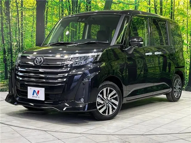 2025 Toyota Roomy Custom G - photo 1 2025 Toyota Roomy Custom G Black Van for sale, Japanese used car export - photo 1 of 29 | GULJI TRADERS