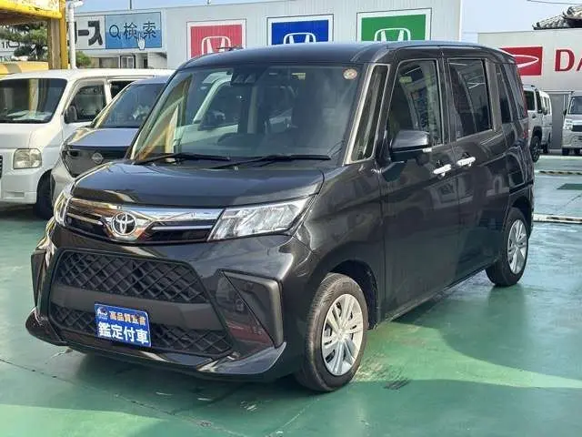 2025 Toyota Roomy 1.0 G Display Audio ETC In-Car Unit - photo 1 2025 Toyota Roomy 1.0 G Display Audio ETC In-Car Unit Black Van for sale, Japanese used car export - photo 1 of 28 | GULJI TRADERS