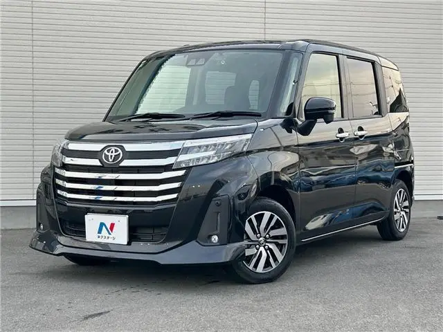 2025 Toyota Roomy Custom G Black Van for sale, Japanese used car export - photo 1 of 30 | GULJI TRADERS