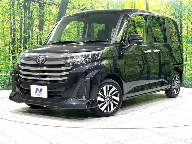 2025 Toyota Roomy Custom G Black Van for sale, Japanese used car export - photo 1 of 30 | GULJI TRADERS