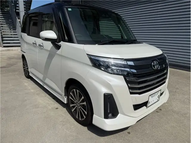 2025 Toyota Roomy Custom G-T ★ 9-inch display ★ Front and rear dashcams ★ ETC ★ - photo 1 2025 Toyota Roomy Custom G-T ★ 9-inch display ★ Front and rear dashcams ★ ETC ★ Pearl Van for sale, Japanese used car export - photo 1 of 28 | GULJI TRADERS