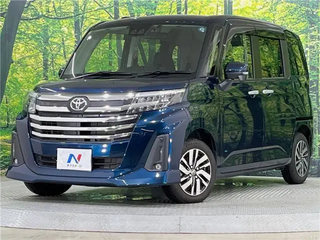 2025 Toyota Roomy Custom G - photo 1 2025 Toyota Roomy Custom G Blue Van for sale, Japanese used car export - photo 1 of 30 | GULJI TRADERS